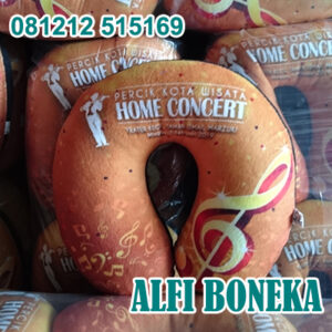 Bantal Leher Souvenir Printing