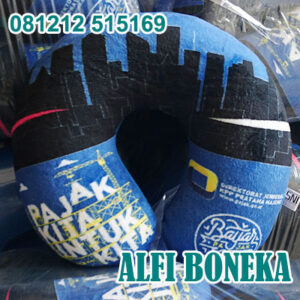 Bantal Leher Souvenir Printing